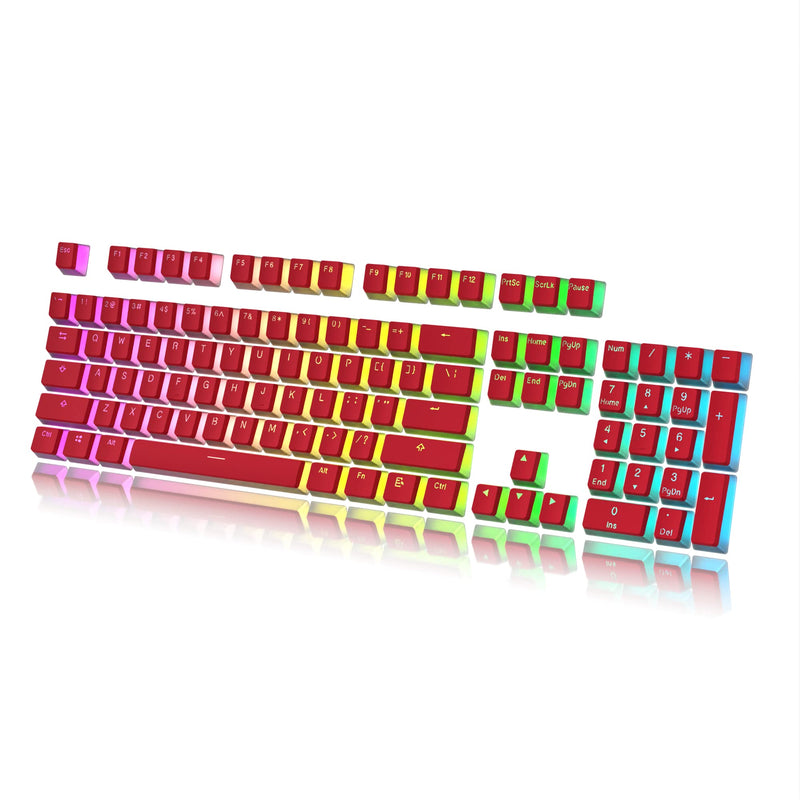 Pudding Keycaps Set  Doubleshot Pbt Keycap Set  Full 108 Oem Profile Key Set