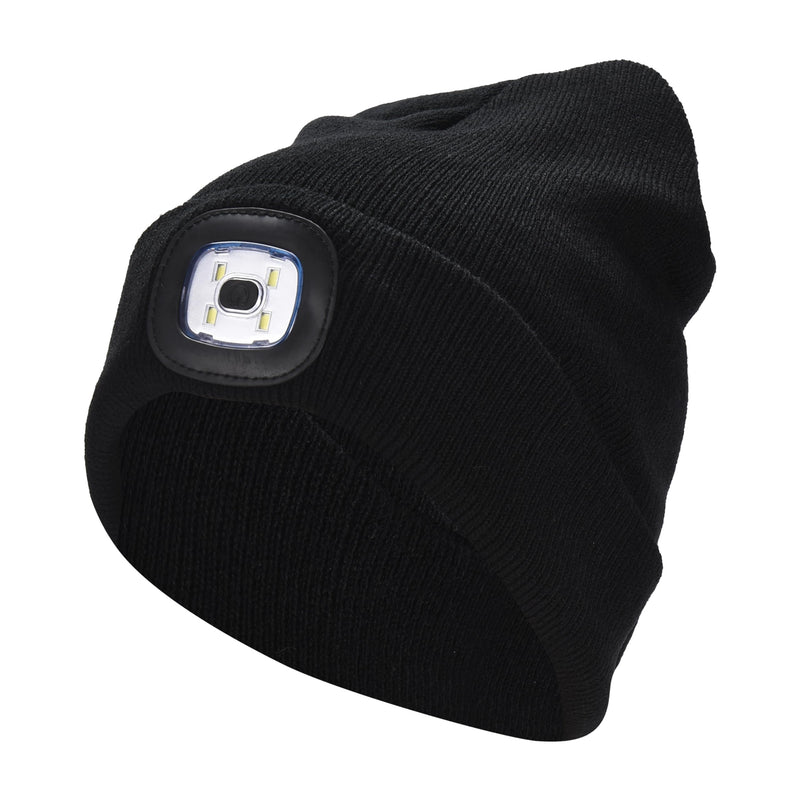 Beanie Hat With Light - Removable Led Lighted Beanie Cap - Stay Warm In Winter