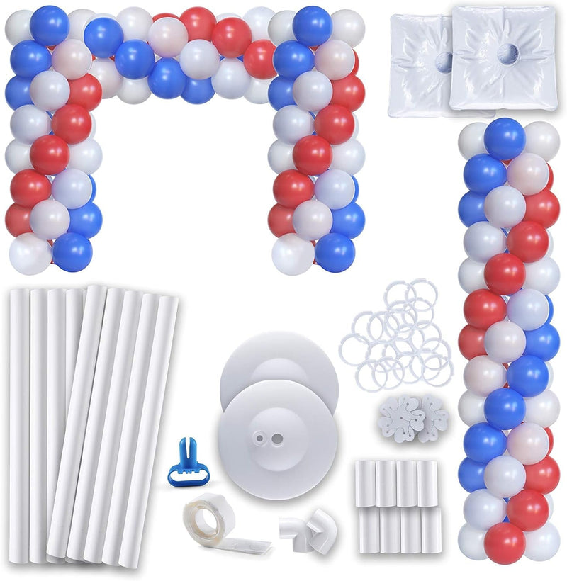 Balloon Column Kit - Set Of 2 Balloon Columns, 5ft Tall  Balloon Arch Stand