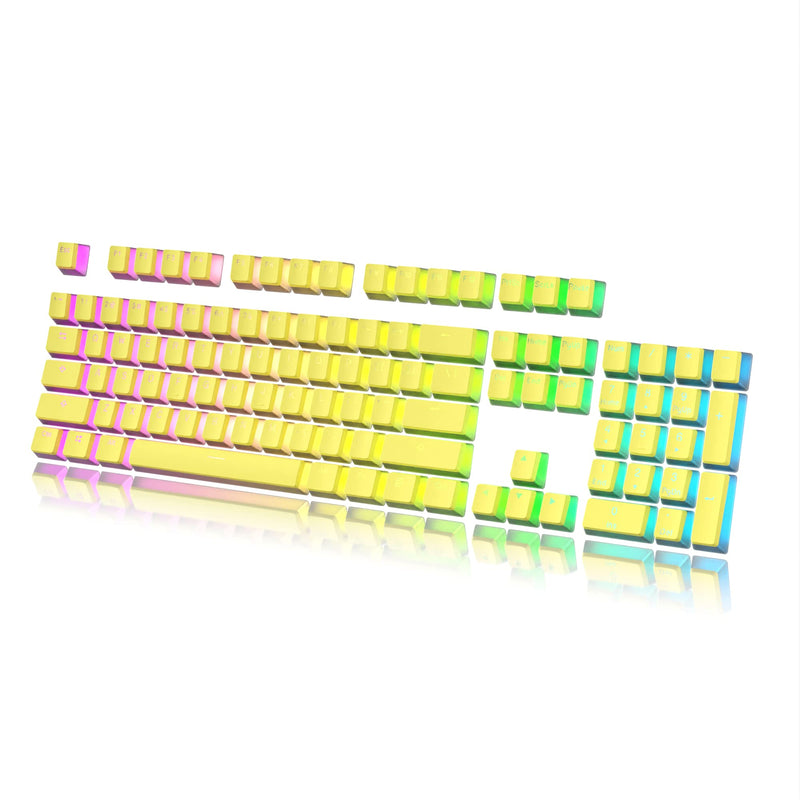 Pudding Keycaps Set  Doubleshot Pbt Keycap Set  Full 108 Oem Profile Key Set