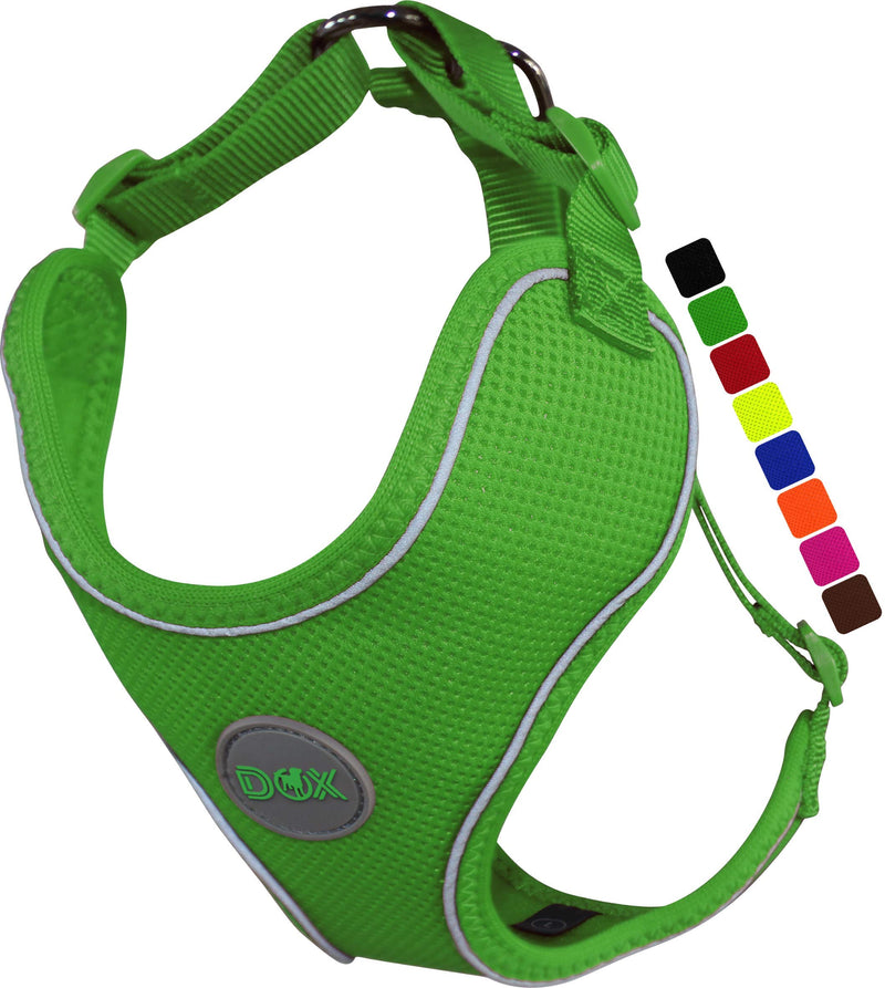 Reflective Air Mesh Dog Harness - Adjustable Chest Harness Dogs - M