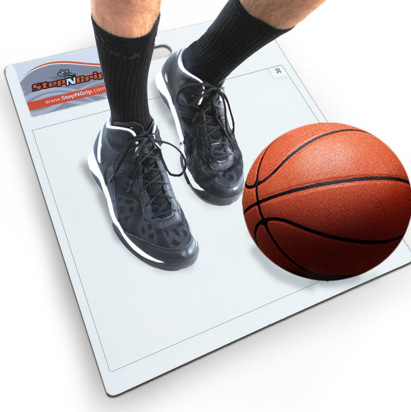 Courtside Basketball Sticky Mat White, Basic Model With 15" X 18" Replaceable