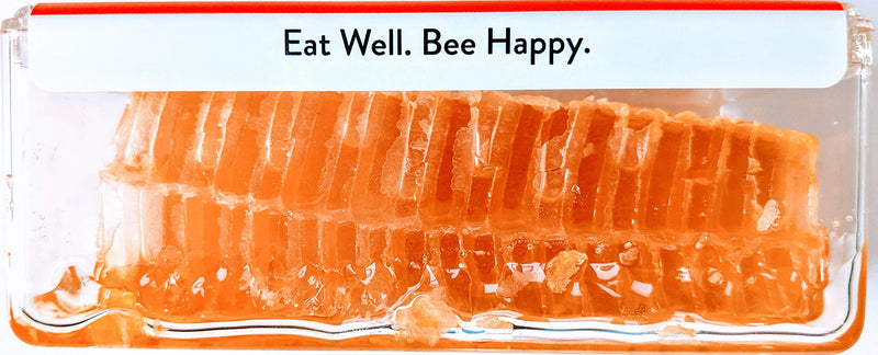 Homestead Raw Honeycomb (7oz), Real American Comb Honey For Eating, Locally