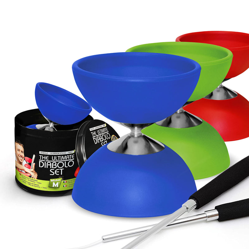 The Ultimate  Juggling Set  Suitable For Beginners And Professionals