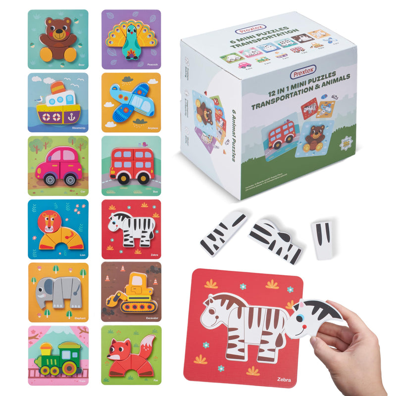 Transportation Animal Jigsaw Puzzles