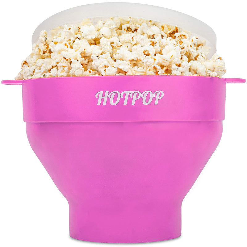 The Original  Microwave Popcorn Popper, Silicone Popcorn Maker, Collapsible Bowl