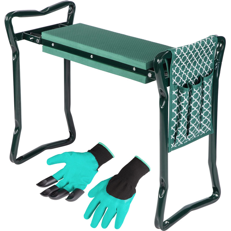 Garden Stool & Kneeler - Kneeler & Stool For Gardening, Foldable Garden Seat