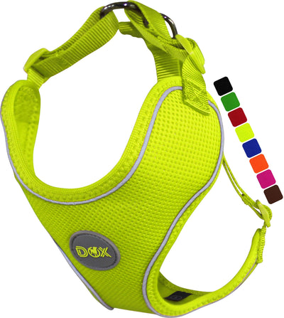 Reflective Air Mesh Dog Harness - Adjustable Chest Harness Dogs - S