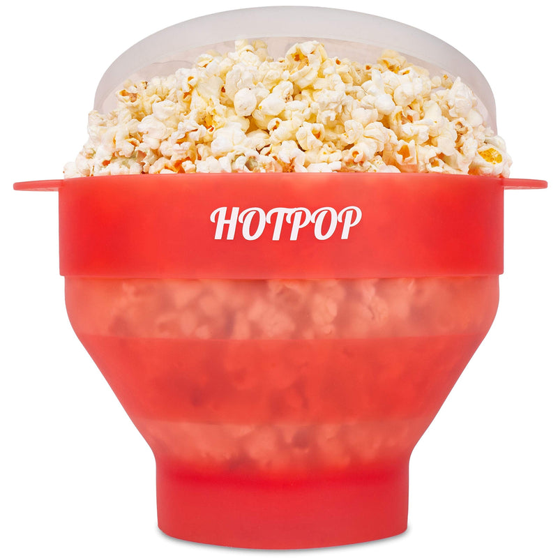 The Original  Microwave Popcorn Popper, Silicone Popcorn Maker, Collapsible Bowl