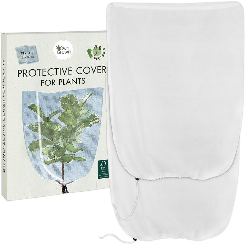 Plant Covers For Winter Protection : 2 Winter Plant Protection Cover For Garden