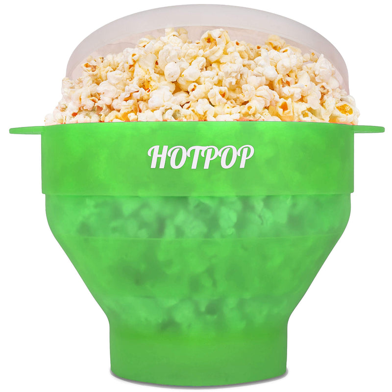 The Original  Microwave Popcorn Popper, Silicone Popcorn Maker, Collapsible Bowl