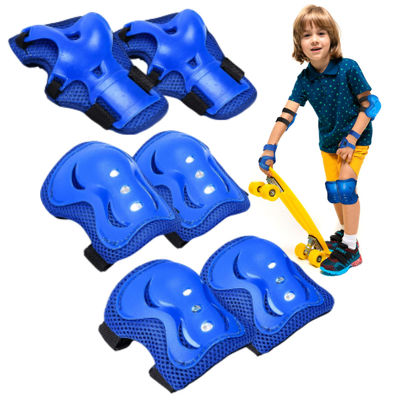 Rollerblade Pads For Kids - Knee Pads: 55", Elbow Pads: 49x43, Wrist