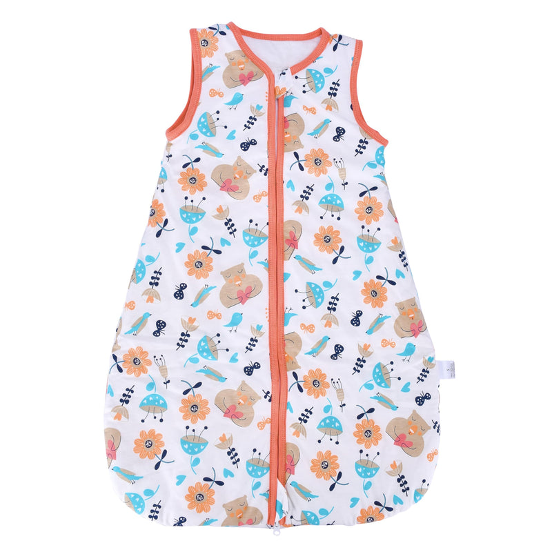 Toddler Sleep Sack - 10 Tog Wearable Blanket - Printed With Flowers