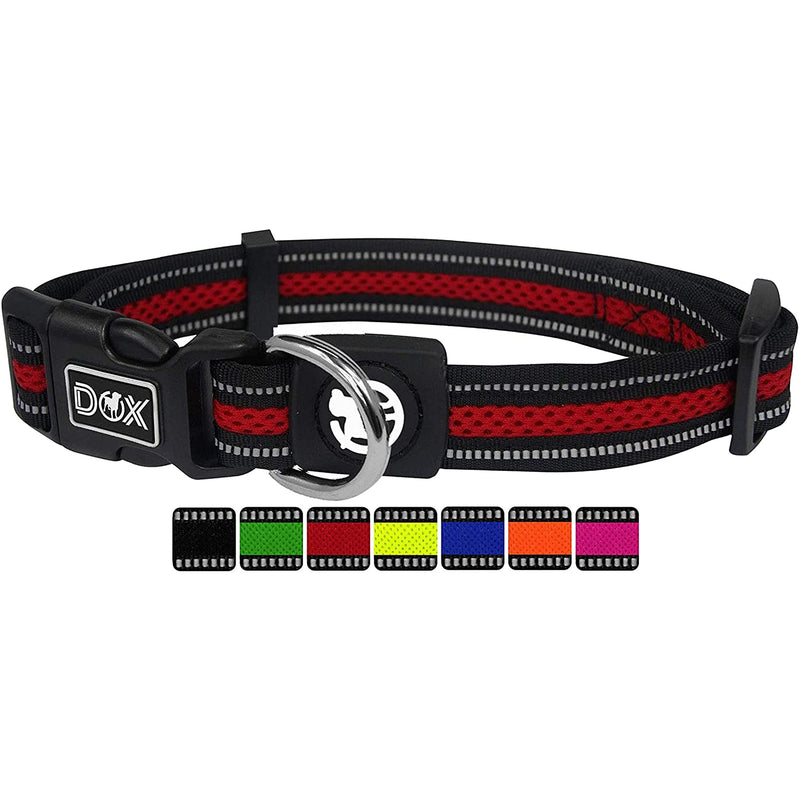 Reflective Airmesh Dog Collar - Strong And Adjustable Collars Dogs - L