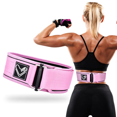 Wod Self-Locking Weight Lifting Belt - Olympic Powerlifting Gym Belt