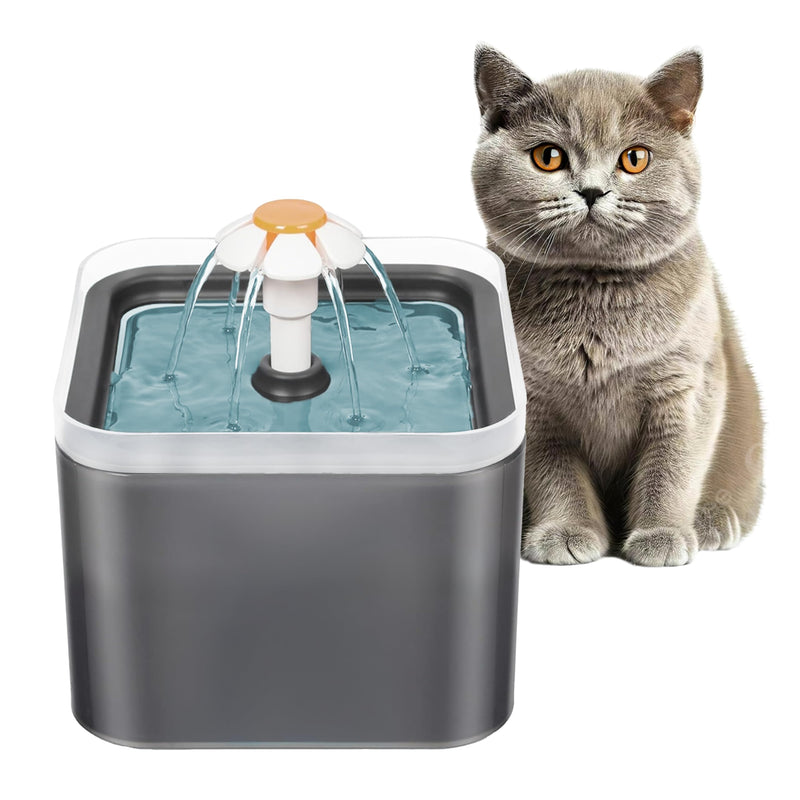 Cat Water Fountain - Durable Plastic Dispenser For Dogs And Cats - Encourage