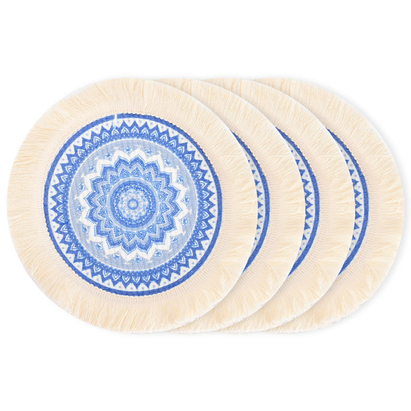 Round Boho Placemats 9&