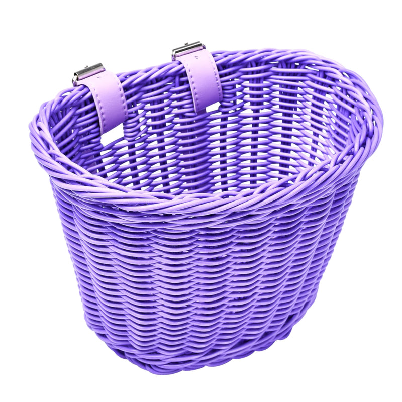 Steady Doggie Pink Bike Basket - Front Bike Baskets - Bicycle Basket - Easy