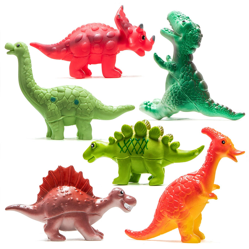 Dinosaur Bath Toys 6 Piece Set For Baby And Toddler Dinosaur Toy - Baby Dinosaur