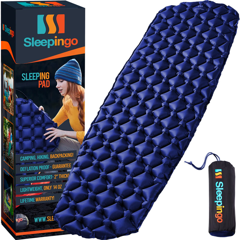 Sleeping Pad For Camping - Ultralight Sleeping Mat For Camping, Backpacking