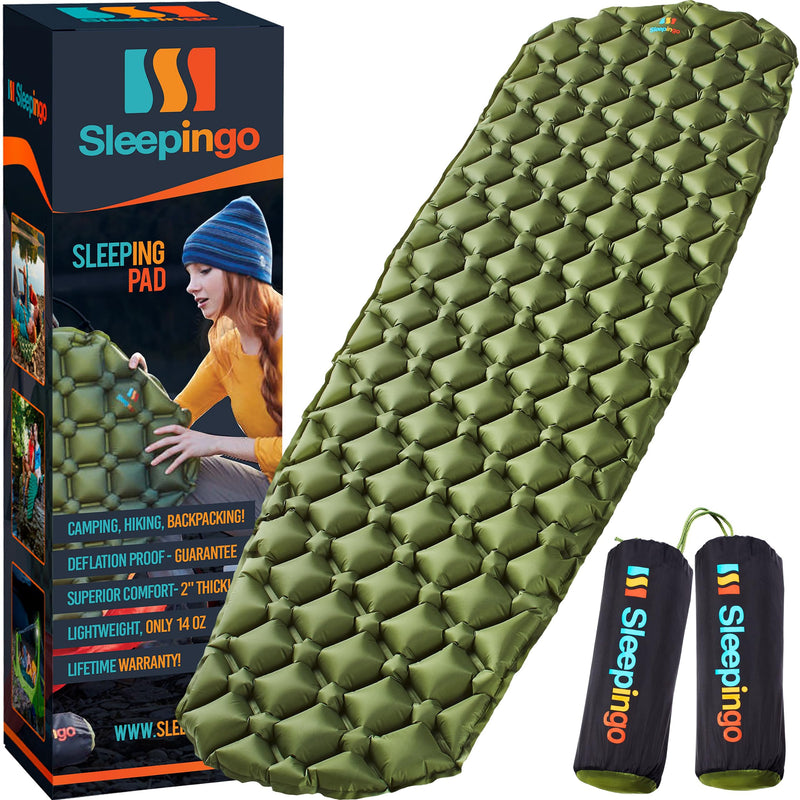 Large Sleeping Pad For Camping - Ultralight Sleeping Mat For Camping