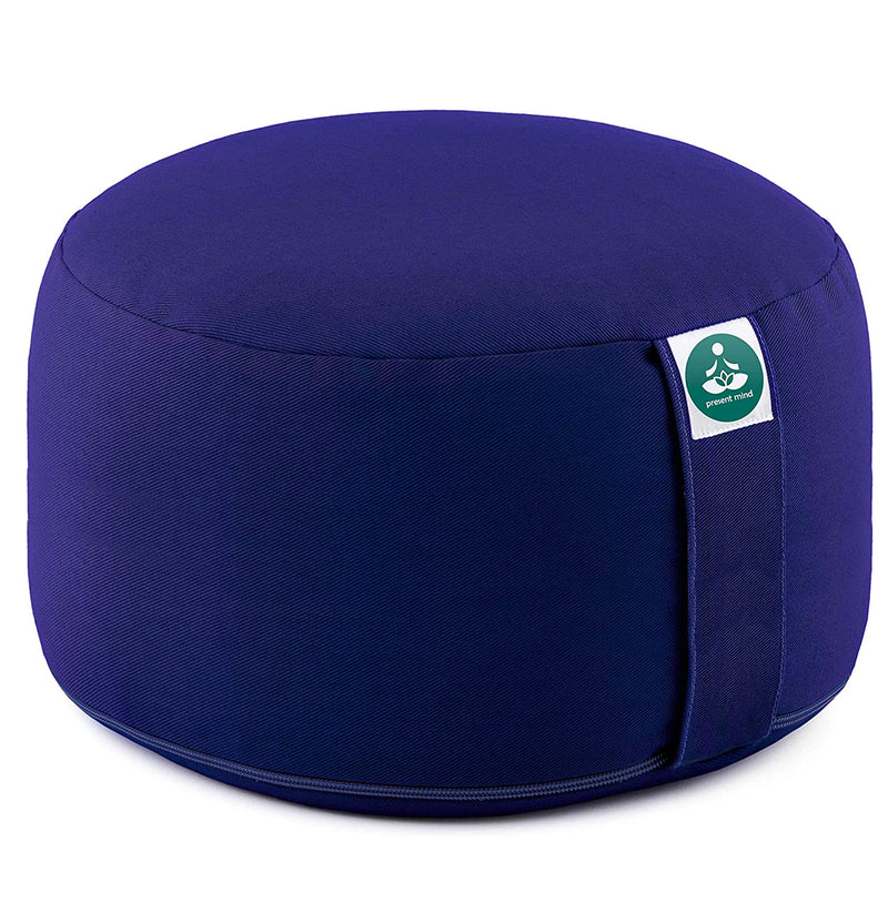 (Height 8") Extra High Round Yoga Bolster For Gymnastics & Meditation Made