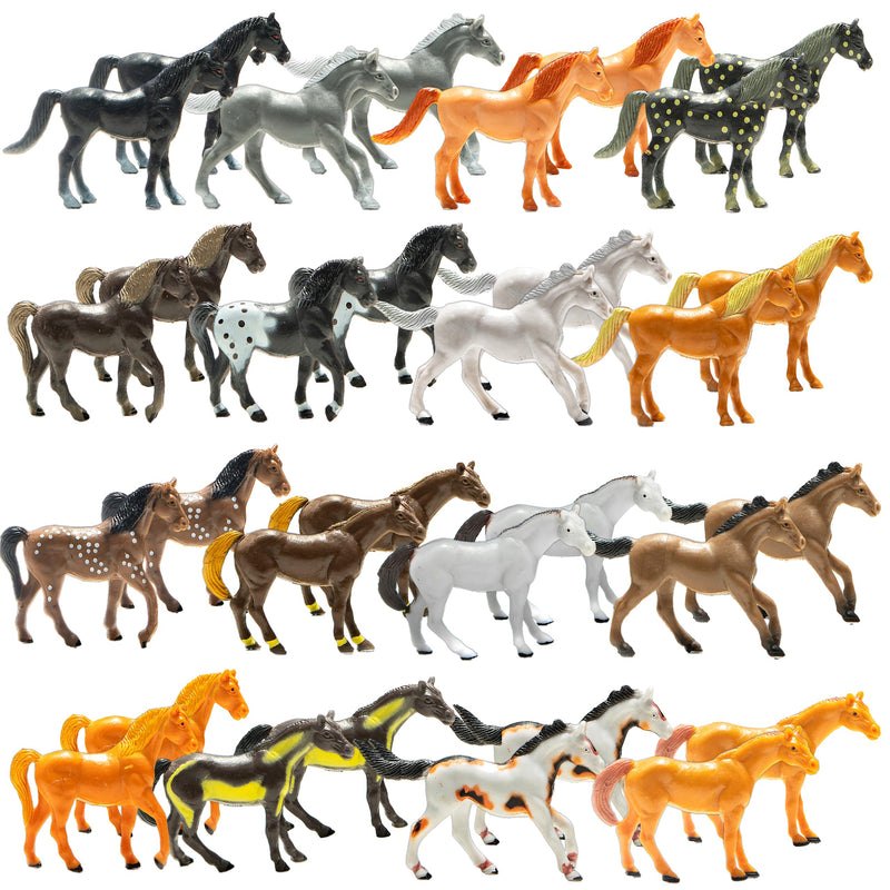 Plastic Horses Party Favors, 32 Count