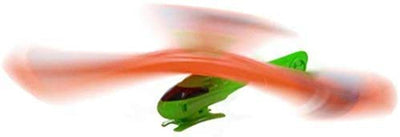 Kicko Boomerang Helicopter - 10 Inch Self-Returning Chopper - Toss and Catch Single Player