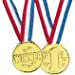 Gold Winner Award Medals Ribbon Necklaces Bulk Pack of 24 Olympic Medals