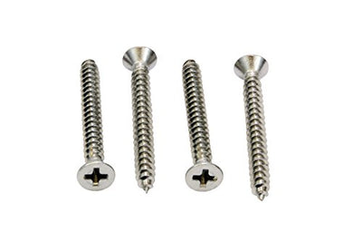 10 X 3/4'' Stainless Flat Head Phillips Wood Screw, (100 pc), 18-8 (304) Stainless Steel