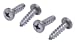 10 X 3/4" Stainless Pan Head Phillips Wood Screw, (100pc), 18-8 (304) Stainless Steel