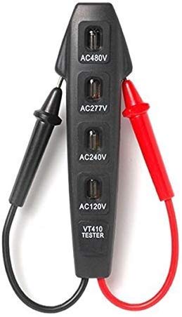 Katzco Circuit Tester- 110-460 Volts 4 Way Circuit Tester, Ideal for AC and CD- Multi