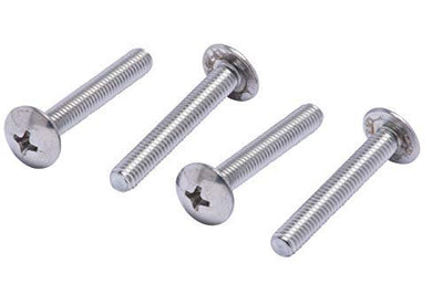 10-32 X 1/4" Stainless Phillips Truss Head Machine Screw, (100pc), Fine Thread, 18-8