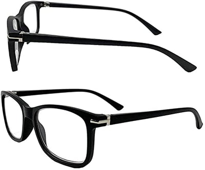 Blue-Light-Blocking-Reading-Glasses-Black-2-00-Magnification-Computer-Glasses