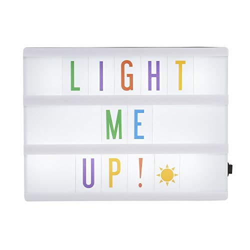 My Cinema Lightbox Pack 100 Letters & Symbols (for The Mini Cinema Light Box), A5