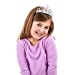 Kicko Tiaras with Pink Heart Stones - 12 Adjustable Pieces - for Kids, Girls, Women