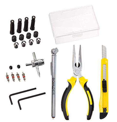 Boulder Tools - Heavy Duty Tire Repair Kit for Car, Truck, RV, SUV, ATV, Motorcycle