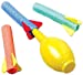 Kicko Foam Rocket Launchers Set with Hand Pump - 24 Pack of 3.5 Inch Rockets - for Kids