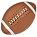 Kicko 16 Inch Inflatable American Football Toy - 12 Pieces of Squishy and Bouncy Ball