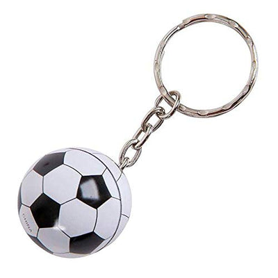 Kicko 3.5 Inch Sports Ball Keychain - 12 Pack Mini Backpack Hook for Olympic Fans