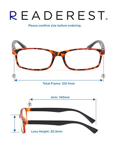 Blue-Light-Blocking-Reading-Glasses-Tortoise-Black-1-75-Magnification-Computer-Glasses