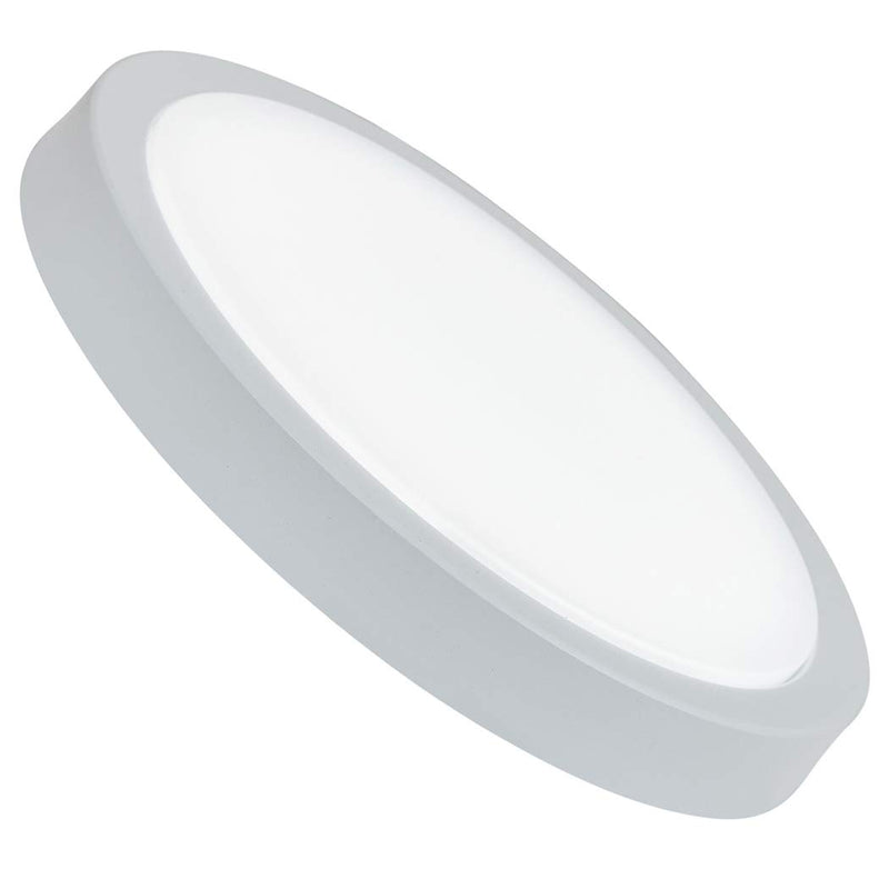 Hamilton Hills New Round Smart Flush Ceiling Light LED Puck Shaped Dimmable Lighting