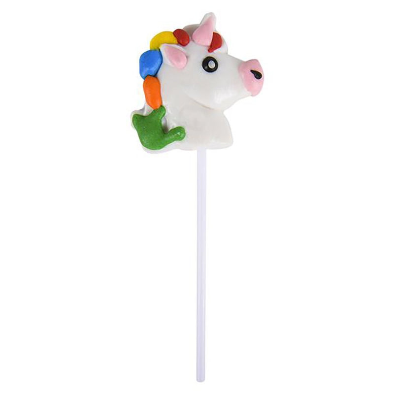 Kicko 2 Head Unicorn Lollipops - Pack of 12 Magical Candy Suckers for Party Favors