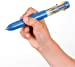 Kicko Retractable Pens - 10 Color 12 Pack Ball Point, Shuttle Pen  10 In 1 - Kids