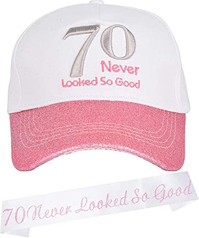 MEANT2TOBE 70th Birthday Gifts for Women, 70th Birthday Decorations for Women, 70th