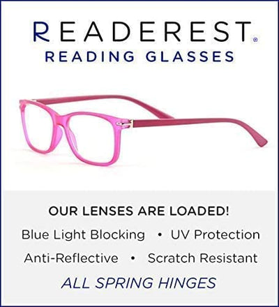 Blue-Light-Blocking-Reading-Glasses-Pink-3-75-Magnification-Computer-Glasses