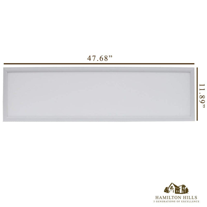 Hamilton Hills G2 LED Panel Recessed in Ceiling Tile Light or Ceiling or Thin Flush Mount