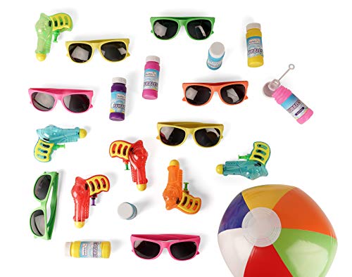 Mega Pool Party and Beach Party Favors - Summer Fun Toy Mega Assortment Bulk Pack of 48