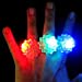 Kicko Bulk Light-up Rings for Kids - Assorted LED Spikey Glow Light Rings - Pack of 24