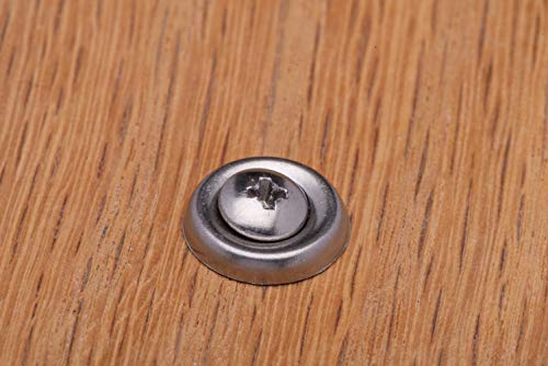 6 Stainless Cup Countersunk Finish Washer, (100 Pack) - Choose Size, by Bolt Dropper, 18